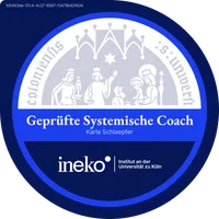 Certified systemic coach, INeKO at the University of Cologne, badge